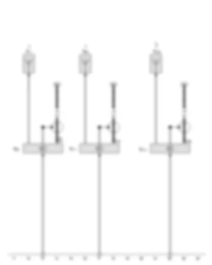 Wiring Diagram  VW PASSAT 2011 - Aerial - Aerial amplifier - Radio aerial 2 - Aerial amplifier 2 - Aerial amplifier 3 - Digital radio aerial