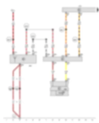 Wiring Diagram  VW PASSAT 2011 - Tyre Pressure Monitoring System control unit