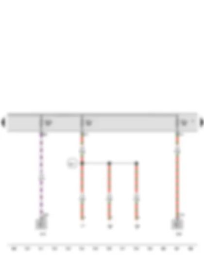 Wiring Diagram  VW PASSAT 2014 - Fuse 26 on fuse holder C - Fuse 27 on fuse holder C