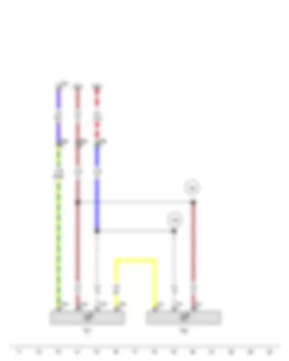 Wiring Diagram  VW PASSAT 2011 - Left flashing light - Right flashing light