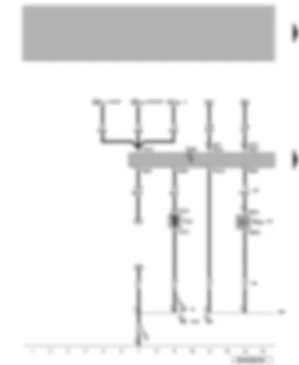 Wiring Diagram  VW PASSAT 2005 - Auxiliary heater control unit - metering pump - isolator valve for heater coolant