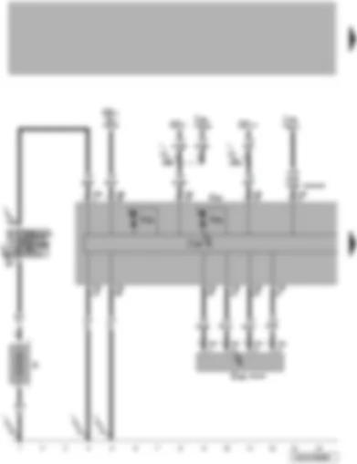 Wiring Diagram  VW PASSAT 2005 - ABS control unit - brake servo vacuum sender - ABS hydraulic unit