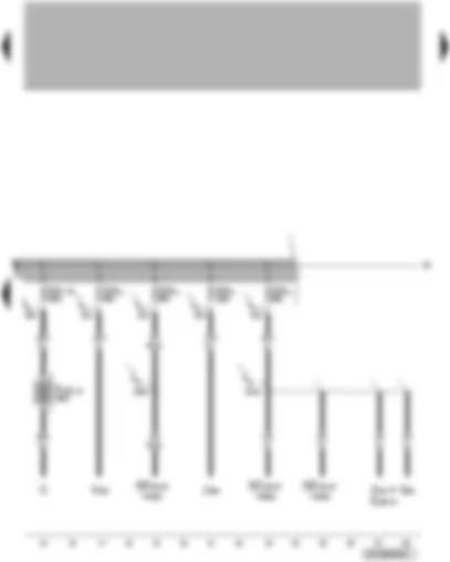 Wiring Diagram  VW PASSAT 2005 - SA fuses