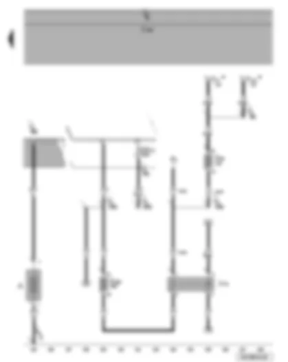 Электросхемa  VW PASSAT 2005 - АКБ - вторая АКБ - предохранитель рации - реле зарядки второй АКБ
