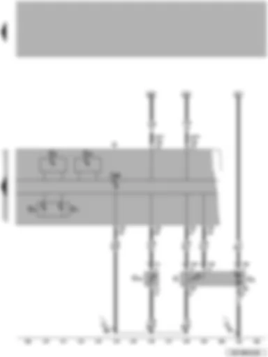 Wiring Diagram  VW PASSAT 2006 - Dash panel insert - rev counter - speedometer - fuel gauge - fuel system pressurisation pump