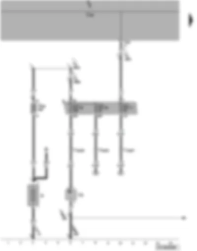Wiring Diagram  VW PASSAT 2007 - 12 V socket - onboard supply control unit - fuses
