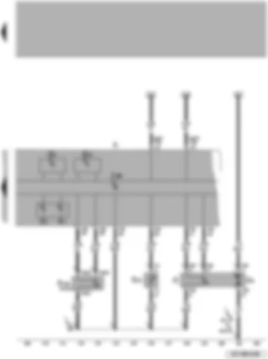 Wiring Diagram  VW PASSAT 2006 - Dash panel insert - rev counter - speedometer - fuel gauge - fuel system pressurisation pump