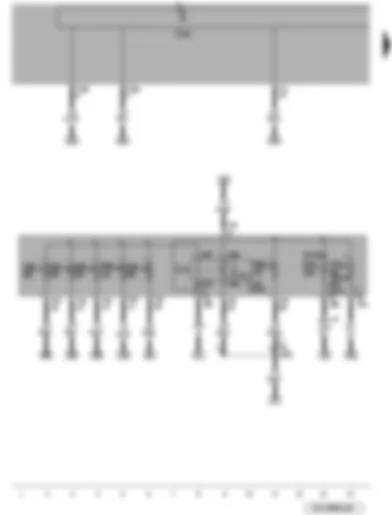 Wiring Diagram  VW PASSAT 2006 - SB-fuses - Motronic current supply relay