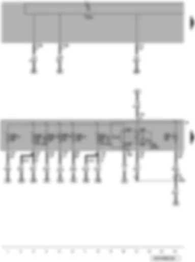 Wiring Diagram  VW PASSAT 2006 - SB-fuses - Motronic current supply relay