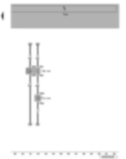 Электросхемa  VW PASSAT 2006 - Реле звукового сигнала противоугонной сигнализации - звуковой сигнал противоугонной сигнализации