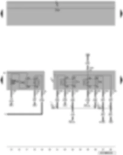 Wiring Diagram  VW PASSAT 2010 - Fuel pump relay - electric fuel pump 2 relay - secondary air pump relay