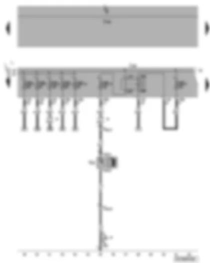 Wiring Diagram  VW PASSAT 2007 - Circulation pump relay - SB fuses - circulation pump