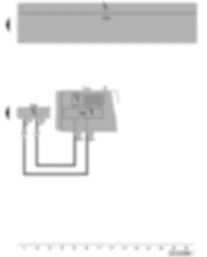 Электросхемa  VW PASSAT 2008 - Многофункциональный дисплей - комбинация приборов - диагностический интерфейс шин данных