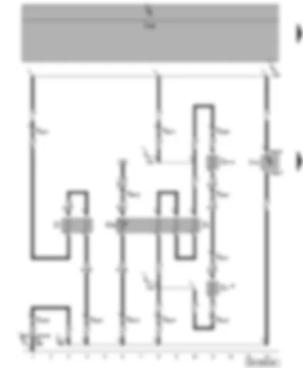 Wiring Diagram  VW PASSAT 2005 - Heated cushion for driver seat - heated backrest for driver seat - lateral support heater