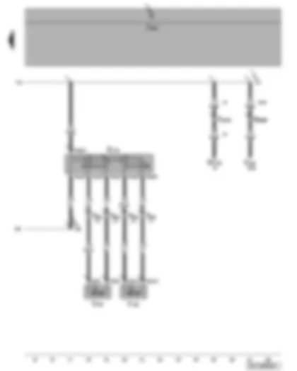 Wiring Diagram  VW PASSAT 2009 - Driver side lumbar support