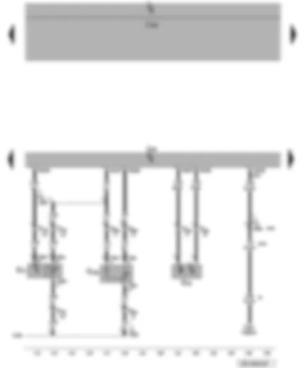 Электросхемa  VW PASSAT 2008 - Датчик числа оборотов двигателя - датчик давления наддува - датчик температуры воздуха на впуске - датчик положения заслонок впускных каналов (потенциометр) - блок управления рулевой колонки