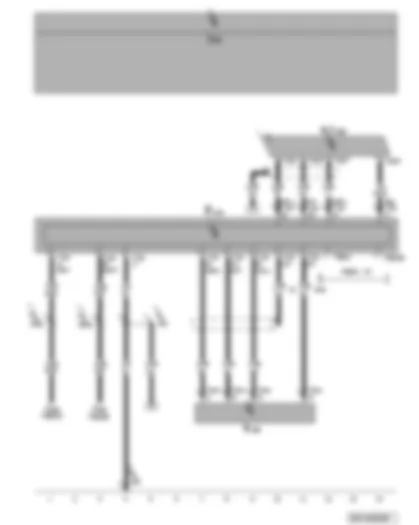 Wiring Diagram  VW PASSAT 2010 - Interface for external multimedia unit