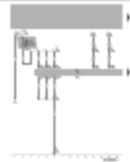 Wiring Diagram  VW PASSAT 2010 - Amplifier - fuses SB18 and SB19 - data bus diagnostic interface