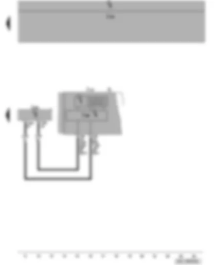 Wiring Diagram  VW PASSAT 2009 - Multifunction display - dash panel insert - data bus diagnostic interface