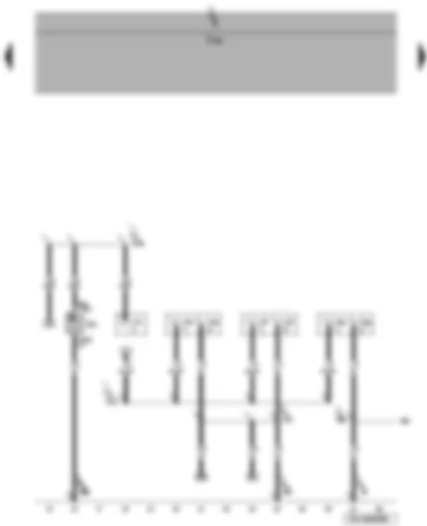 Wiring Diagram  VW PASSAT 2009 - 12 V socket - coupling point for preparation for charger