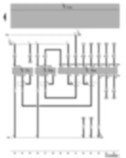 Wiring Diagram  VW PASSAT 2007 - Camera for in-car video surveillance - data storage unit for in-car video surveillance - display unit for in-car video surveillance