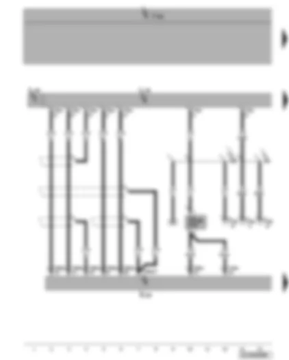 Wiring Diagram  VW PASSAT 2010 - Special signal system operating unit - blue flashing light 1 - special signal system with light bar and lettering - special vehicle fuse 4