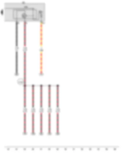 Wiring Diagram  VW PASSAT 2016 - Low heat output relay - Fuse holder B