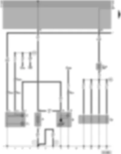 Wiring Diagram  VW PASSAT 1997 - Battery - starter - alternator - glow plugs - engine