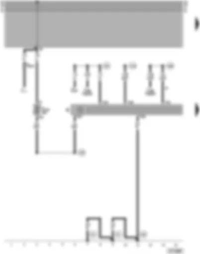 Wiring Diagram  VW PASSAT 1998 - Radio