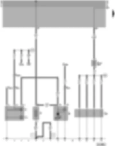 Wiring Diagram  VW PASSAT 1999 - Battery - starter - alternator - engine glow plugs