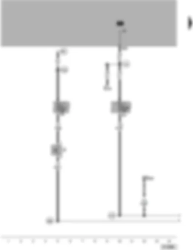 Wiring Diagram  VW PASSAT 1998 - Brake light switch