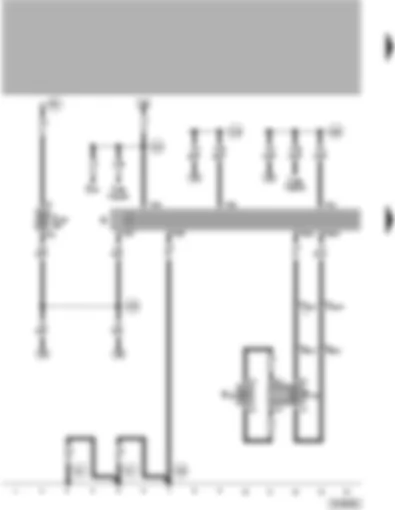 Wiring Diagram  VW PASSAT 1999 - Radio - front right loudspeaker