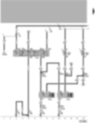 Wiring Diagram  VW PASSAT 1999 - Switches and instruments lighting control - headlight range control