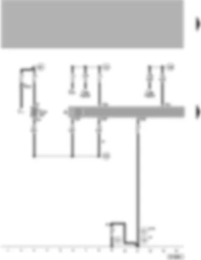 Wiring Diagram  VW PASSAT 1998 - Radio
