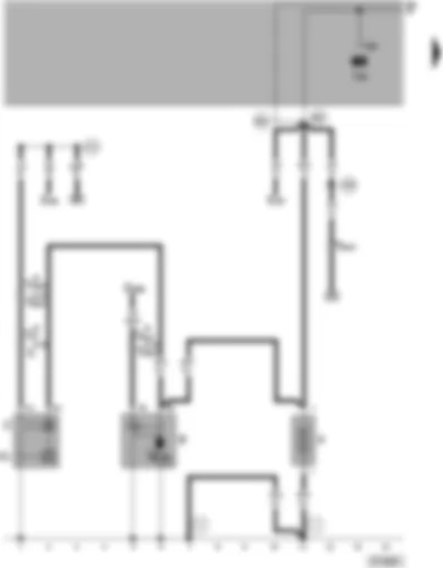 Wiring Diagram  VW PASSAT 1998 - Battery - starter - alternator