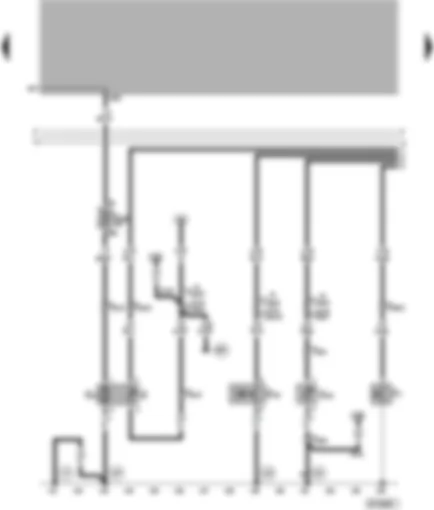 Wiring Diagram  VW PASSAT 1998 - Oil pressure switch - fuel pump - fuel gauge sender - speedometer sender - coolant shortage indicator sender