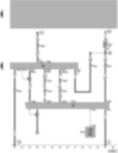 Wiring Diagram  VW PASSAT 2000 - Telephone operating electronics control unit - telematics control unit - mobile telephone