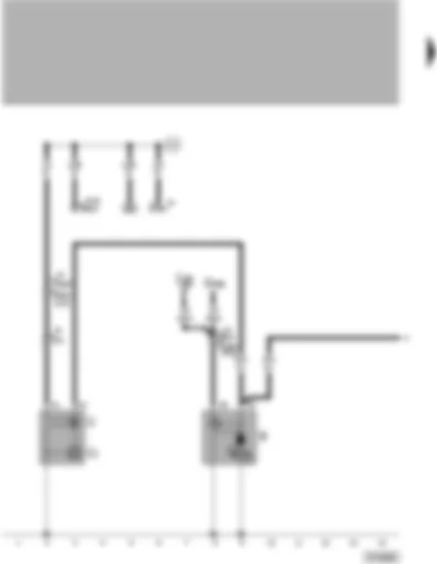 Wiring Diagram  VW PASSAT 1999 - Starter - alternator