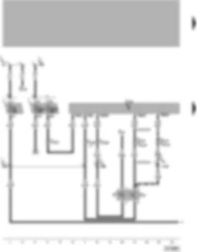 Wiring Diagram  VW PASSAT 1999 - Control unit for ABS and EDL/TCS/ESP - brake light switch