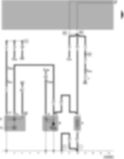 Wiring Diagram  VW PASSAT 1999 - Battery - starter - alternator - voltage regulator