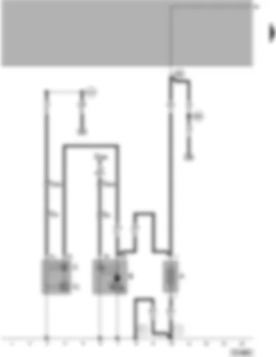 Wiring Diagram  VW PASSAT 2001 - Alternator - voltage regulator - starter - battery