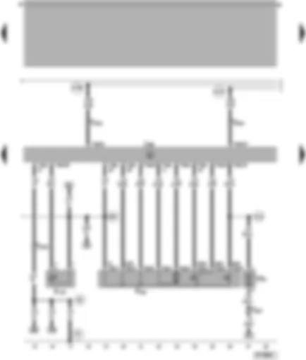 Wiring Diagram  VW PASSAT 2000 - Driver