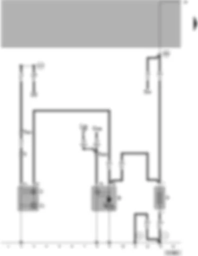 Wiring Diagram  VW PASSAT 2001 - Battery - starter - alternator - voltage regulator