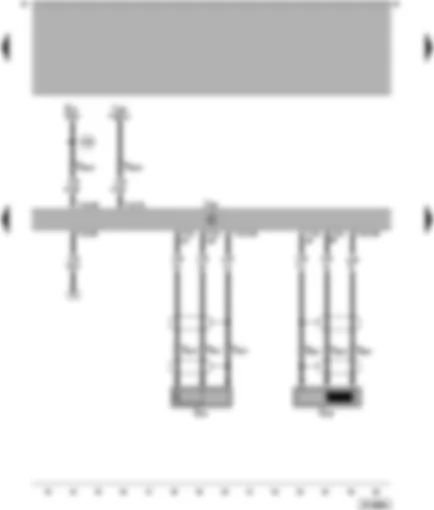 Wiring Diagram  VW PASSAT 2001 - Simos control unit - knock sensor - engine speed sender