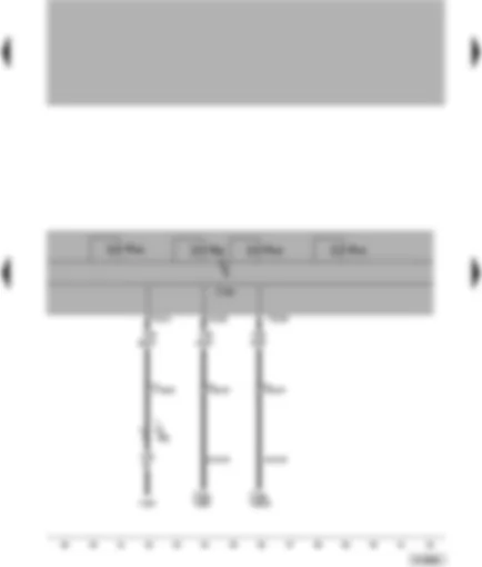 Wiring Diagram  VW PASSAT 2000 - ABS with EDL control unit - diagnostic socket