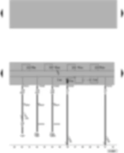 Wiring Diagram  VW PASSAT 2001 - ABS with EDL and TCS control unit - diagnostic socket