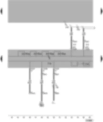 Wiring Diagram  VW PASSAT 2001 - ABS with EDL and TCS control unit