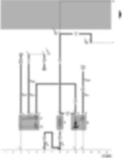 Wiring Diagram  VW PASSAT 2001 - Battery - starter - alternator - voltage regulator
