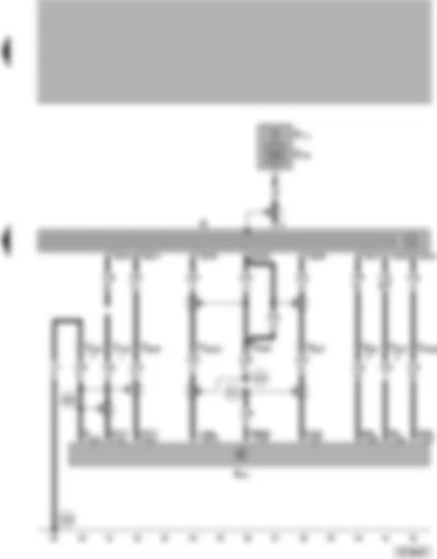 Wiring Diagram  VW PASSAT 2000 - Radio - aerial - CD changer