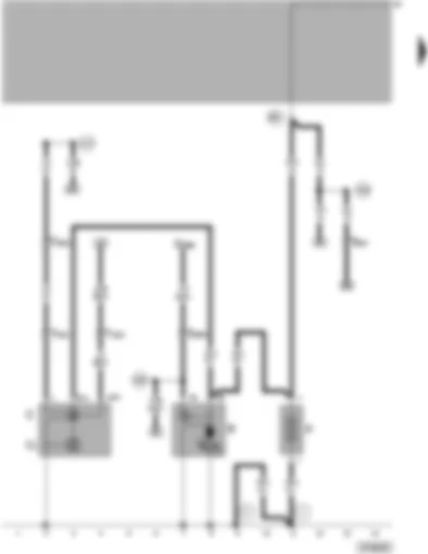 Wiring Diagram  VW PASSAT 2001 - Battery - starter - alternator - voltage regulator